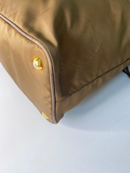 Prada Brown Waterproof Shoulder Bag-handbag-Prada-The Closet Egypt