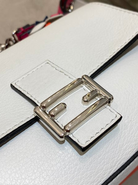 Fendi Teicolor Baguette Flower Medium Bag-handbag-Fendi-The Closet Egypt