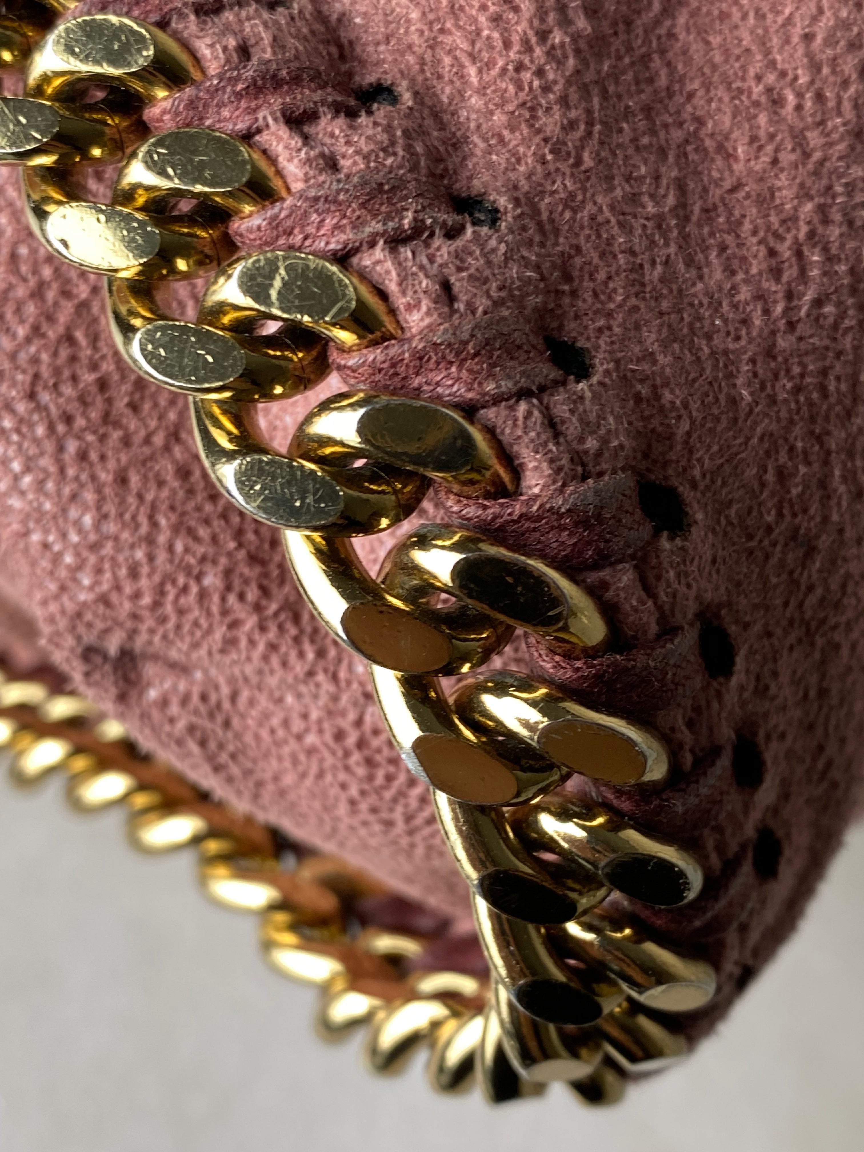 Stella Mccartney Nude Falabella Fold Over Bag-handbag-Stella Mccartney-The Closet Egypt