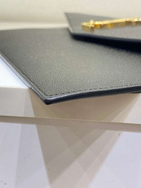 YSL Black Uptown Pouch-Pouch-YSL-The Closet Egypt