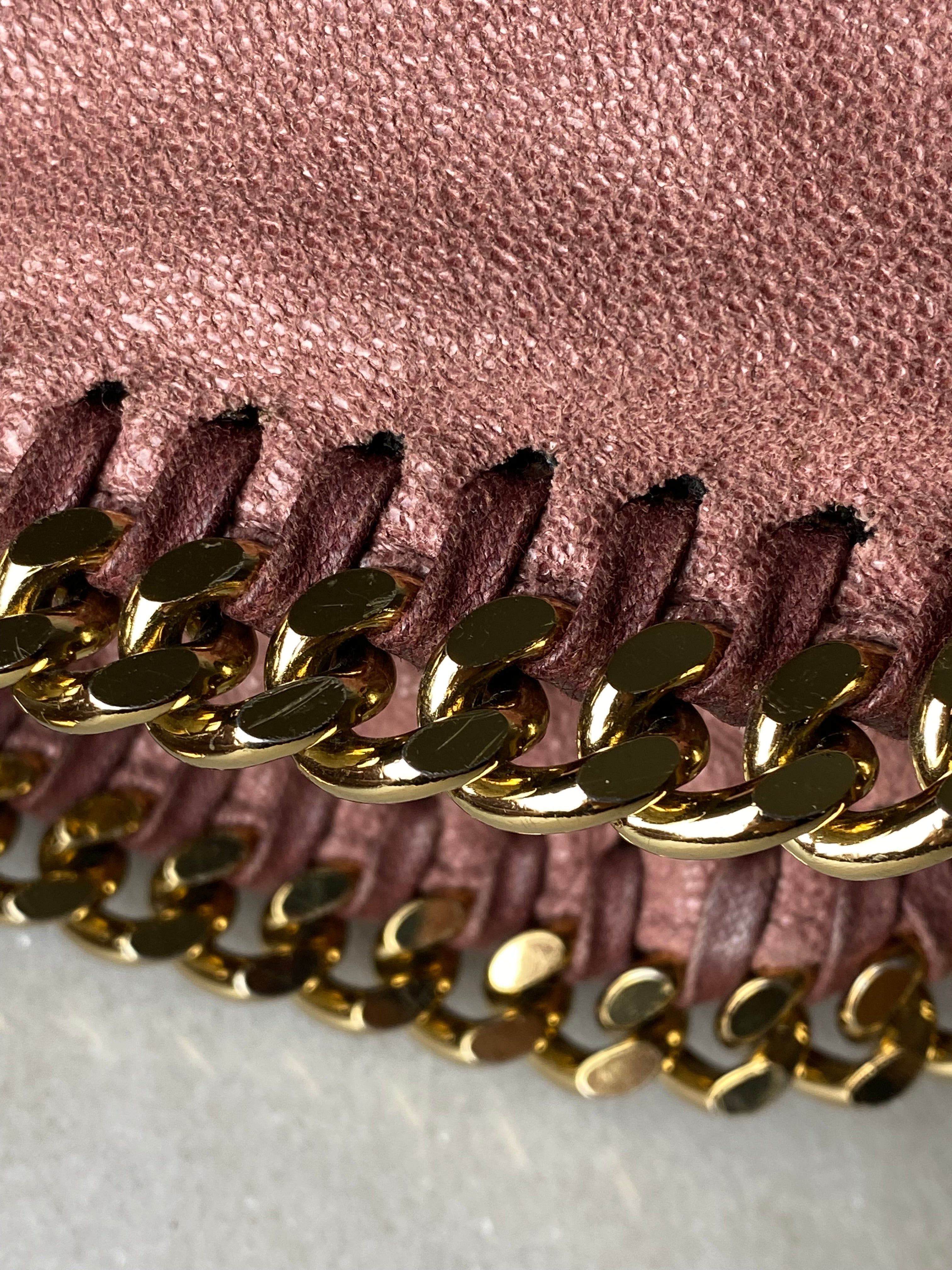 Stella Mccartney Nude Falabella Fold Over Bag-handbag-Stella Mccartney-The Closet Egypt