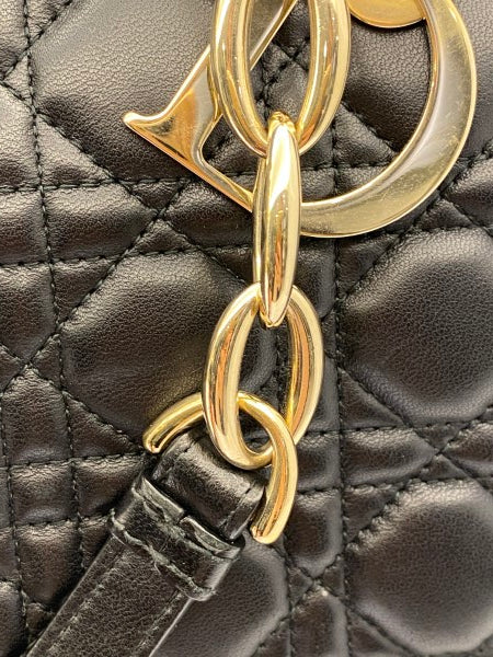 Christian Dior Black Soft Shopping Bag-handbag-Christian Dior-The Closet Egypt