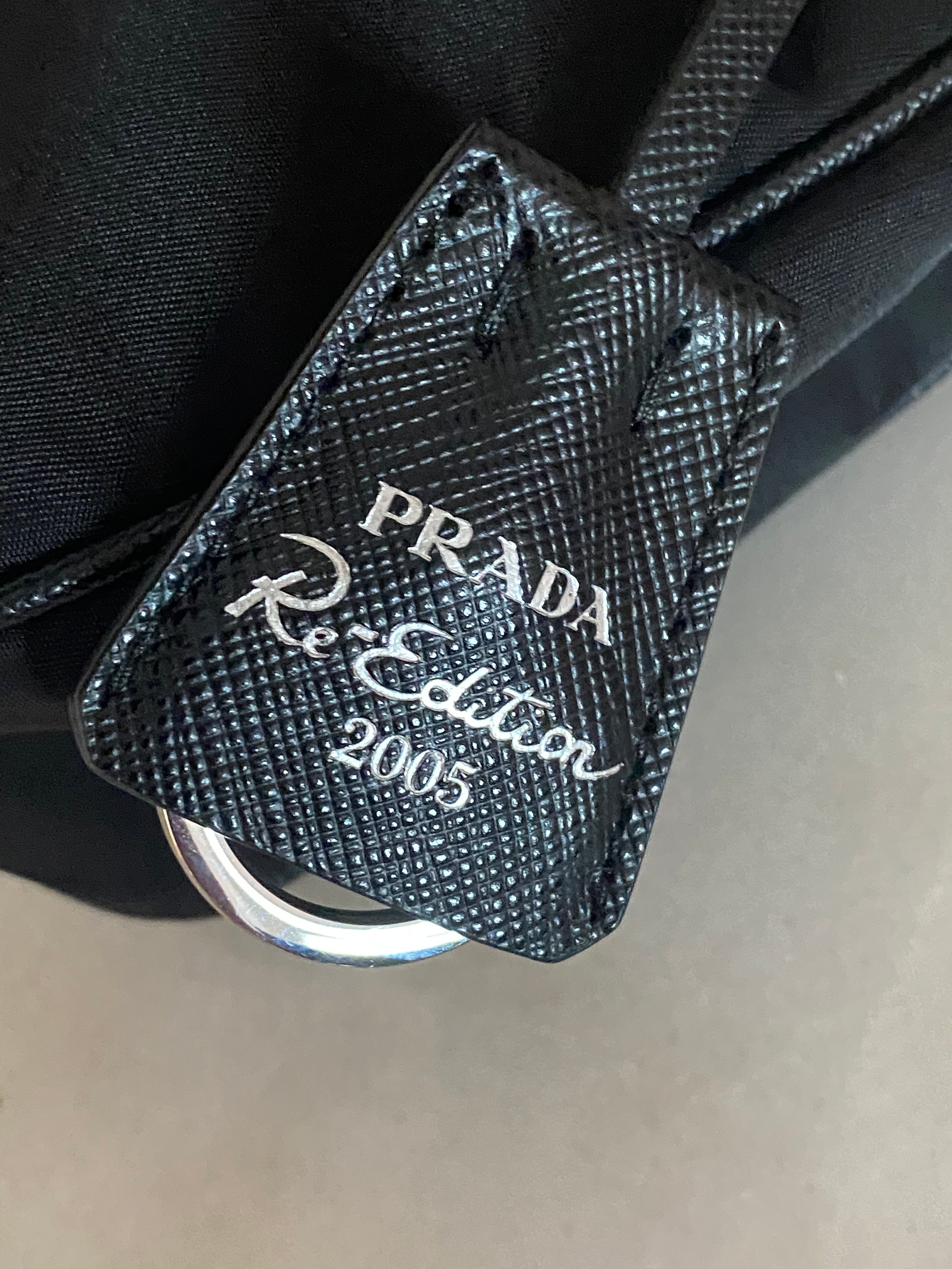 Prada Black Nylon Re-Edition 2005 Bag-handbag-Prada-The Closet Egypt