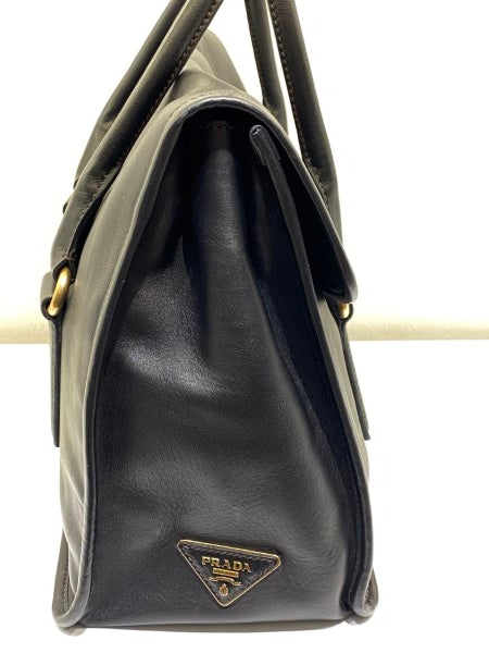 Prada Black Top Handle Bag-handbag-Prada-The Closet Egypt