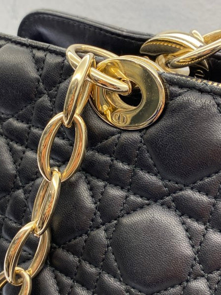 Christian Dior Black Soft Shopping Bag-handbag-Christian Dior-The Closet Egypt