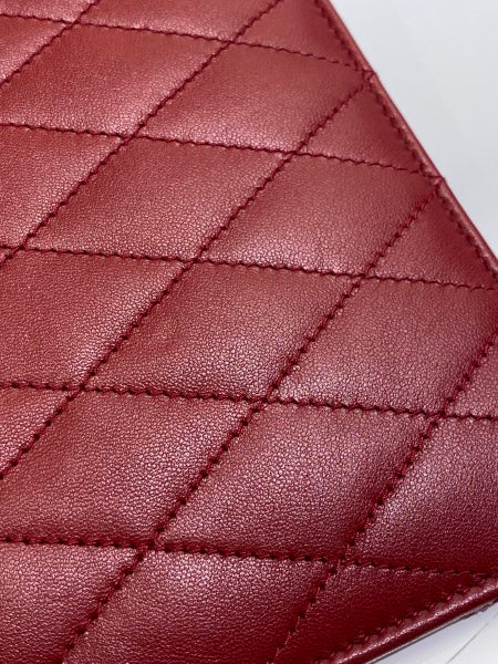 YSL Red Sade Zip Pouch-Pouch-YSL-The Closet Egypt