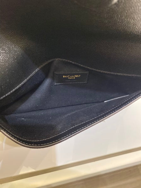 YSL Black Uptown Pouch-Pouch-YSL-The Closet Egypt