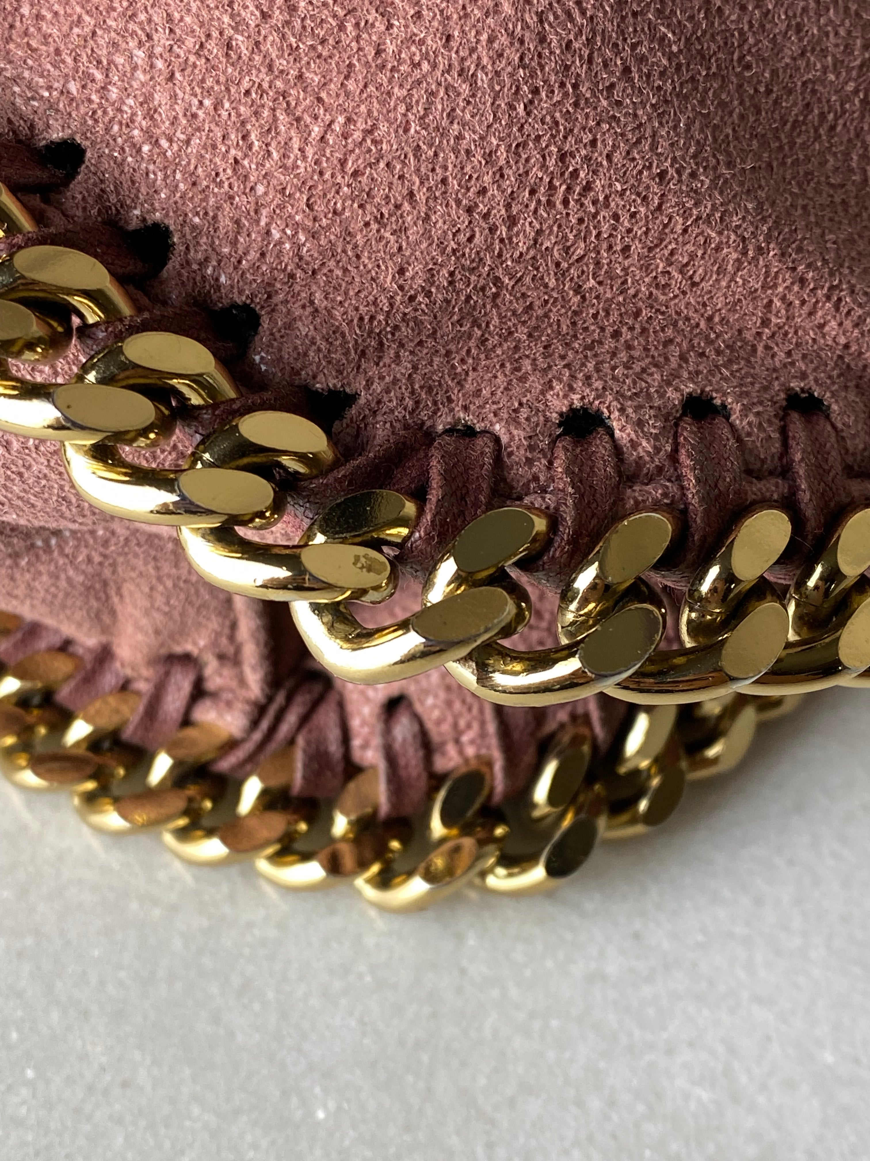 Stella Mccartney Nude Falabella Fold Over Bag-handbag-Stella Mccartney-The Closet Egypt