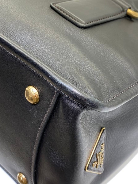 Prada Black Top Handle Bag-handbag-Prada-The Closet Egypt
