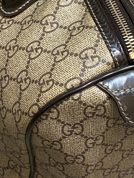 Gucci Bicolor GG Supreme Tattoo Print Joy Boston Medium Bag-handbag-Gucci-The Closet Egypt
