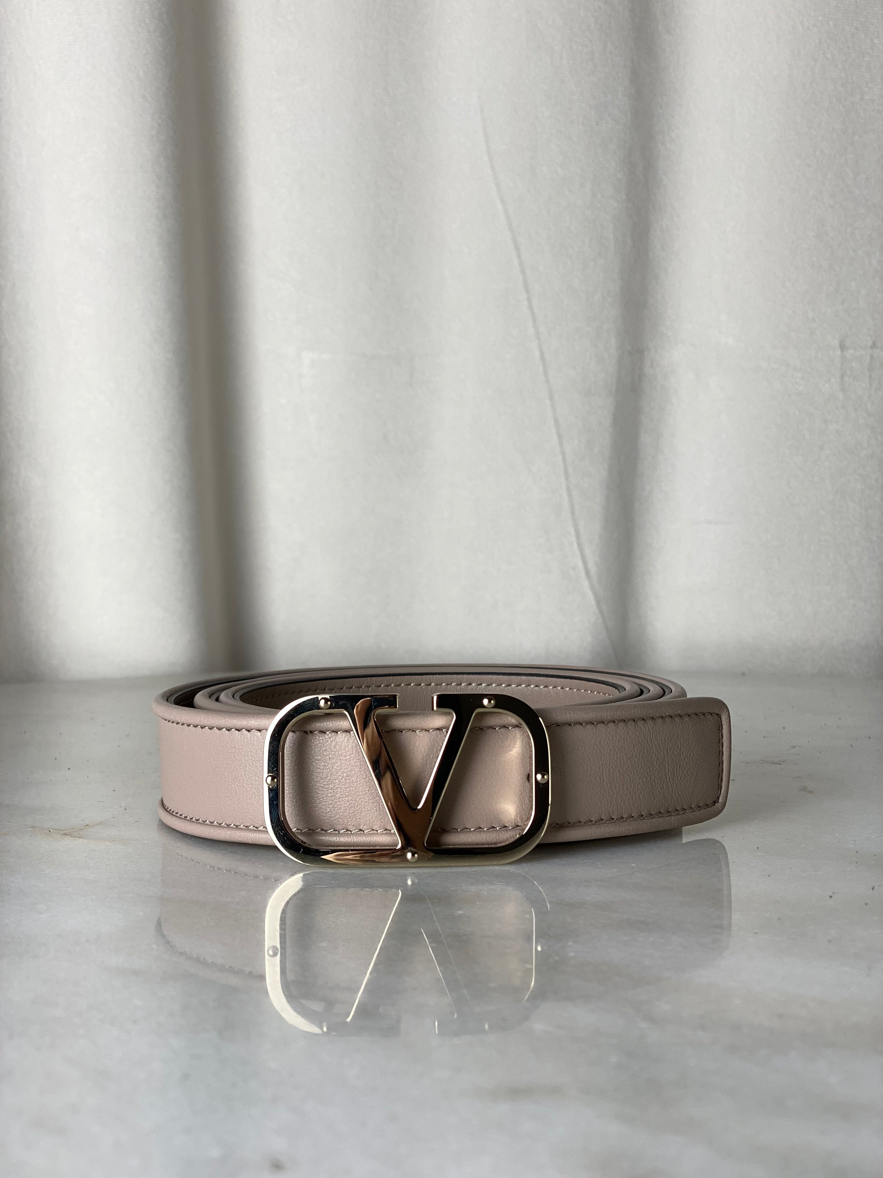 Valentino Nude Belt 38-Belt-Valentino-The Closet Egypt