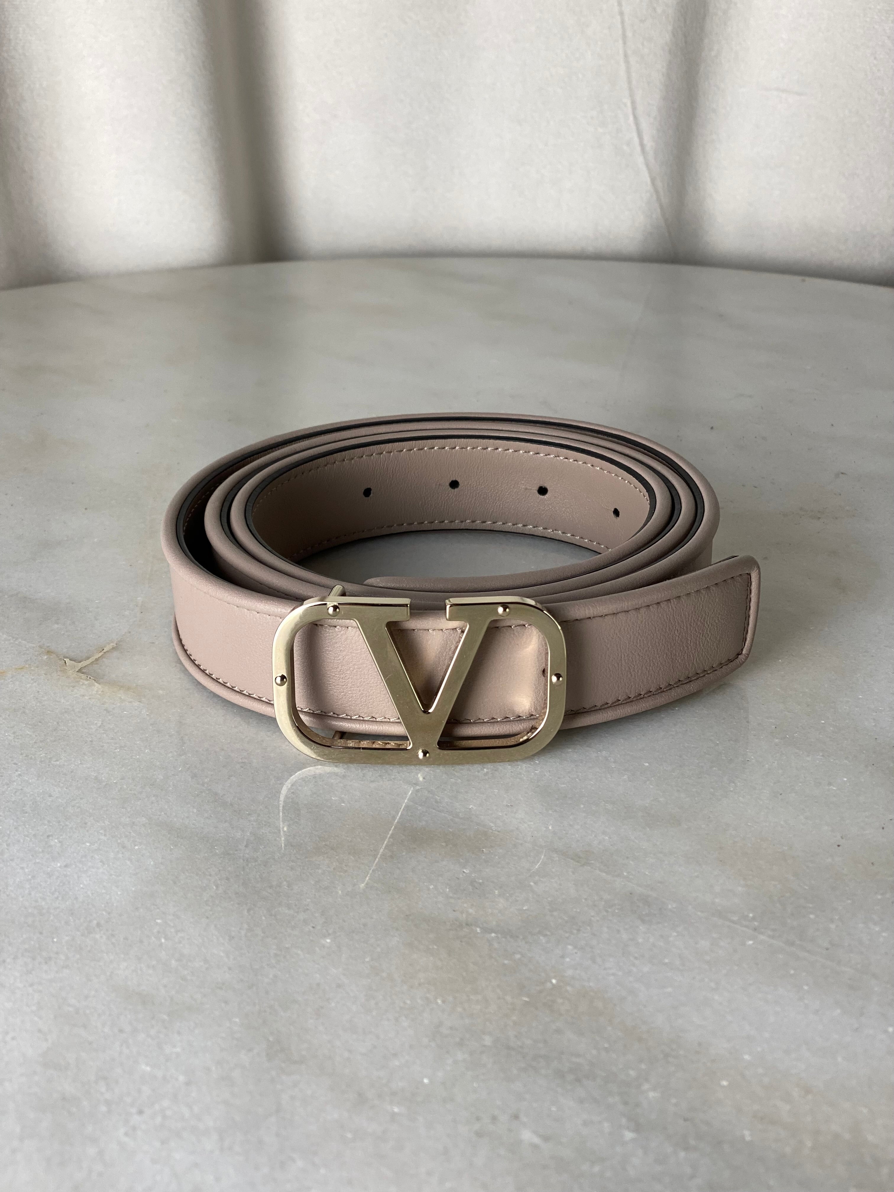 Valentino Nude Belt 38-Belt-Valentino-The Closet Egypt