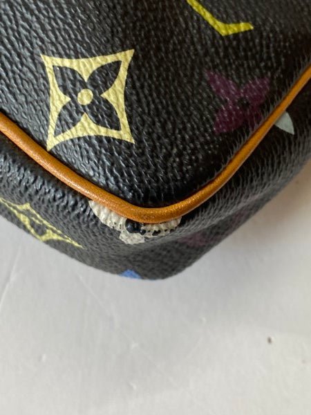 Louis Vuitton Black Mulicolor Monogram Takashi Murakami Pochette-Pochette-Louis Vuitton-The Closet Egypt