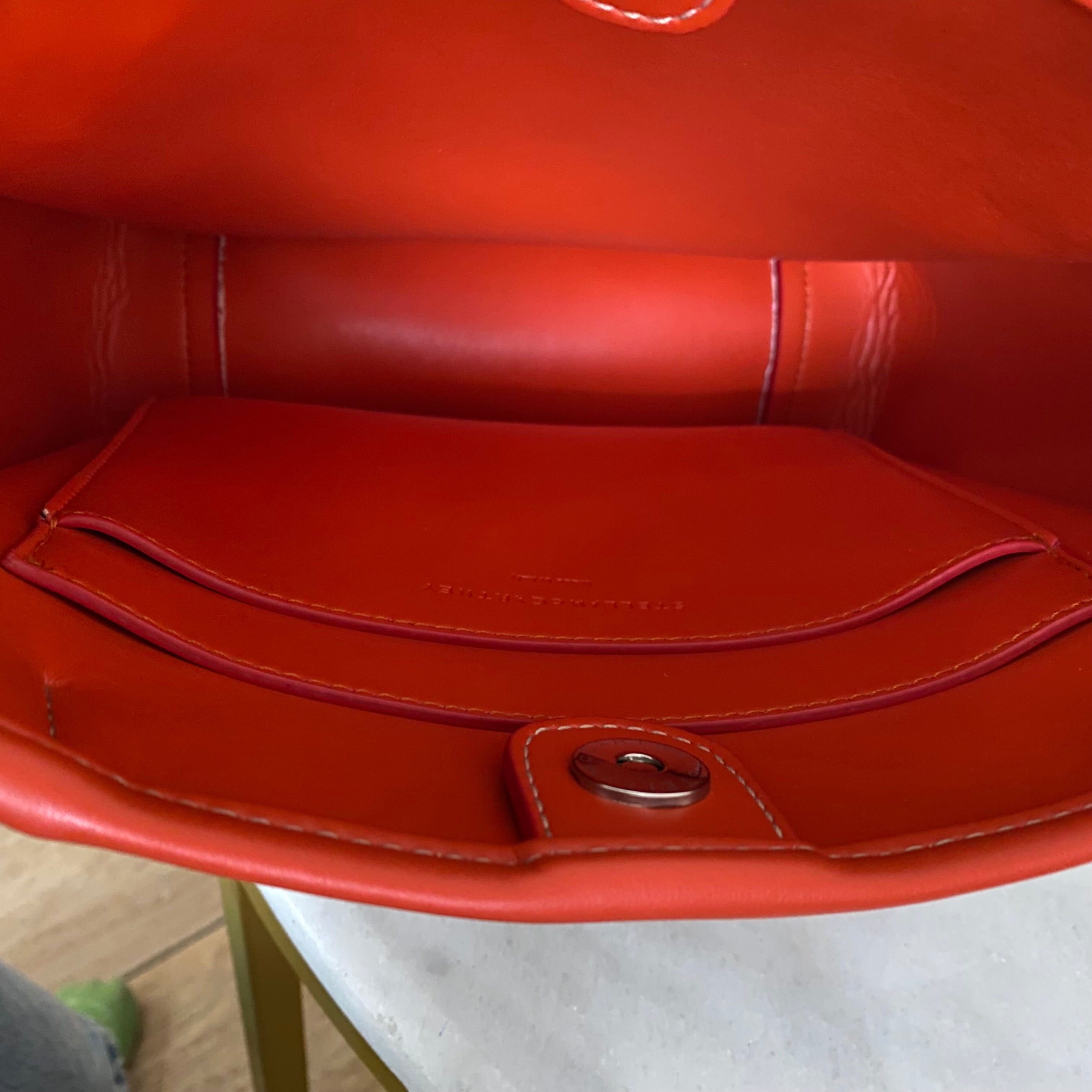 Stella Mccartney Bicolor Stella Logo Crossbody Bag-handbag-Stella Mccartney-The Closet Egypt