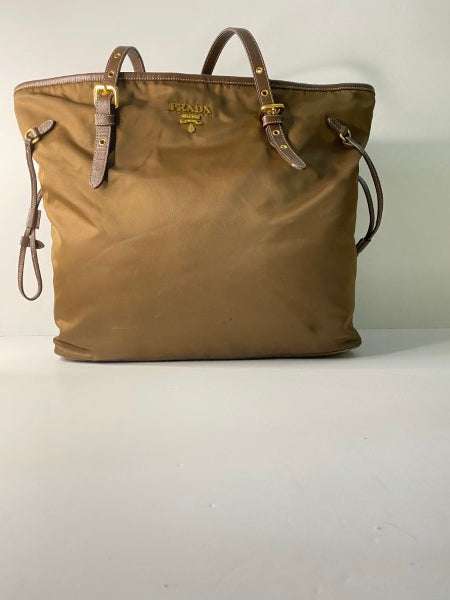 Prada Brown Waterproof Shoulder Bag-handbag-Prada-The Closet Egypt