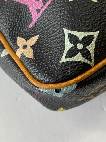 Louis Vuitton Black Mulicolor Monogram Takashi Murakami Pochette-Pochette-Louis Vuitton-The Closet Egypt