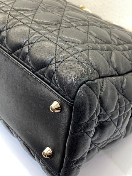 Christian Dior Black Soft Shopping Bag-handbag-Christian Dior-The Closet Egypt