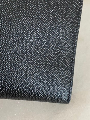 YSL Black Uptown Clutch-Clutch-YSL-The Closet Egypt