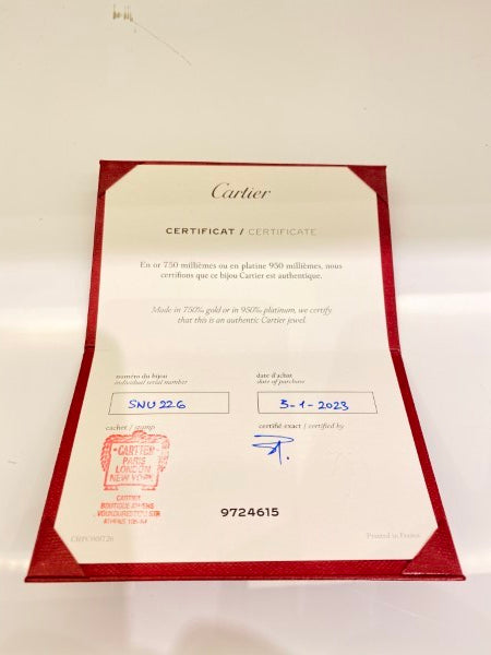 Cartier 18K White Gold Ring 57-Rings-Cartier-The Closet Egypt