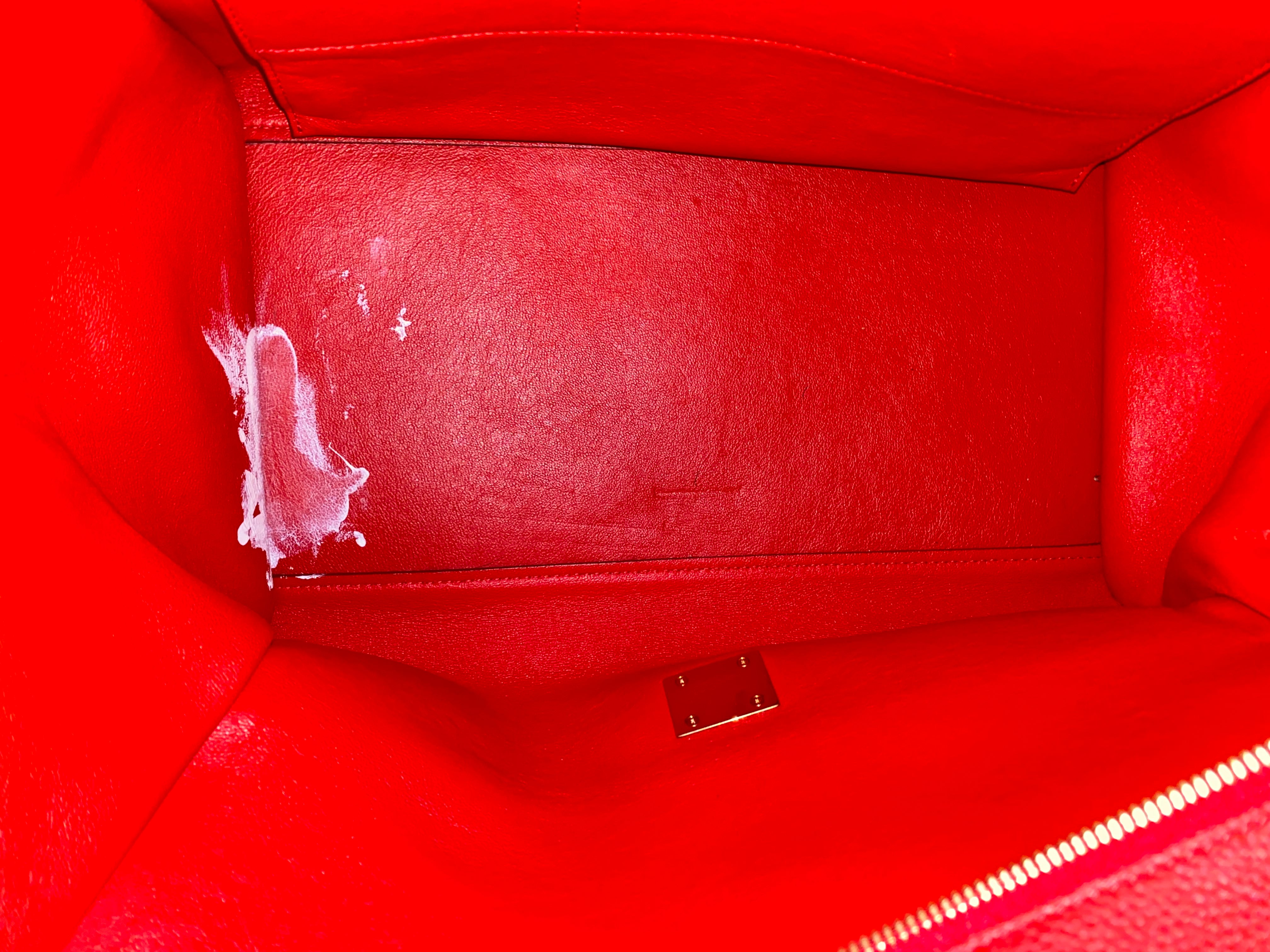 Celine Red Trapeze Top Handle Bag-handbag-Celine-The Closet Egypt