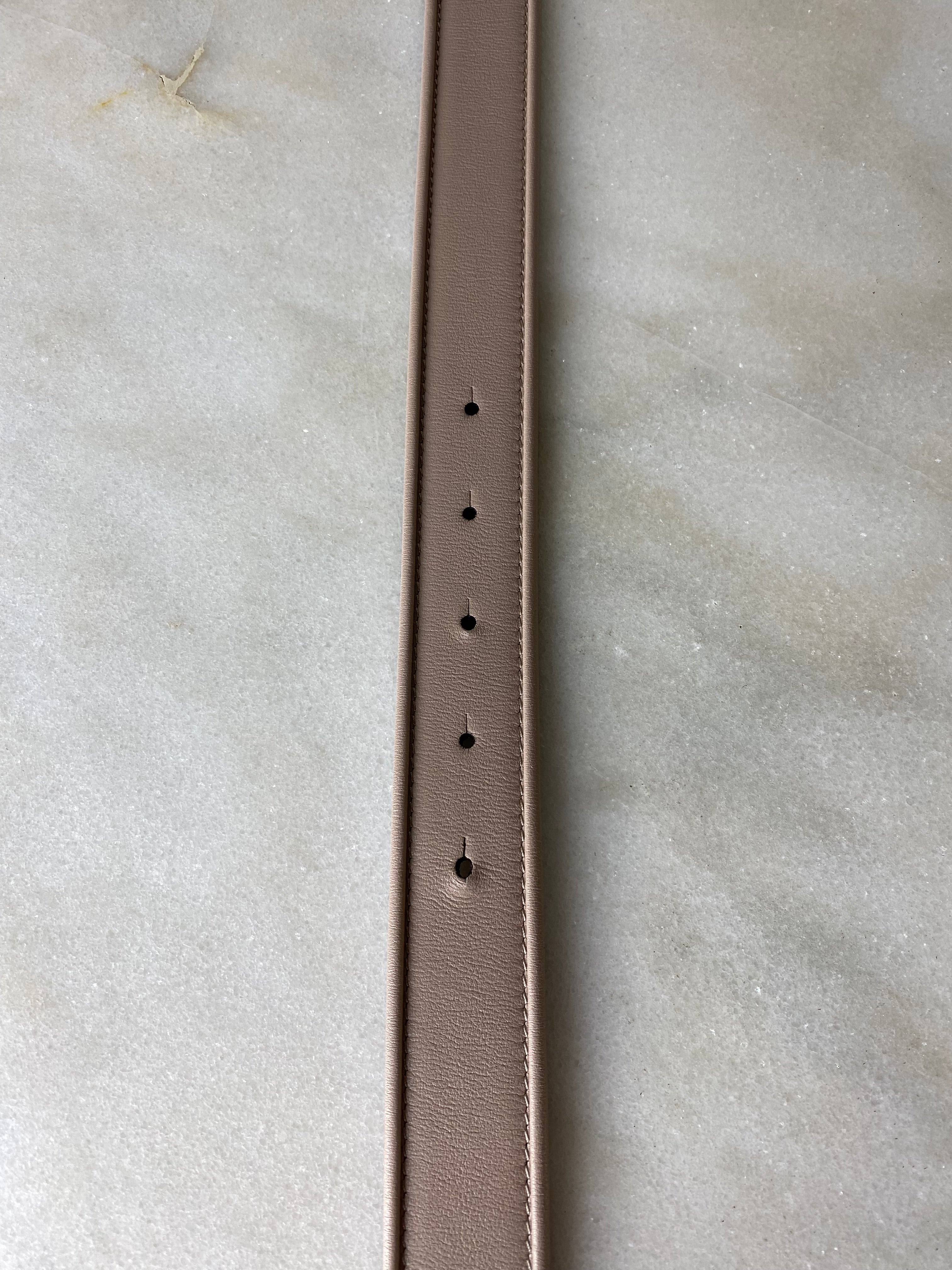 Valentino Nude Belt 38-Belt-Valentino-The Closet Egypt