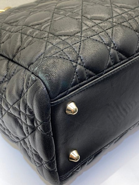 Christian Dior Black Soft Shopping Bag-handbag-Christian Dior-The Closet Egypt