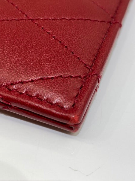 YSL Red Sade Zip Pouch-Pouch-YSL-The Closet Egypt