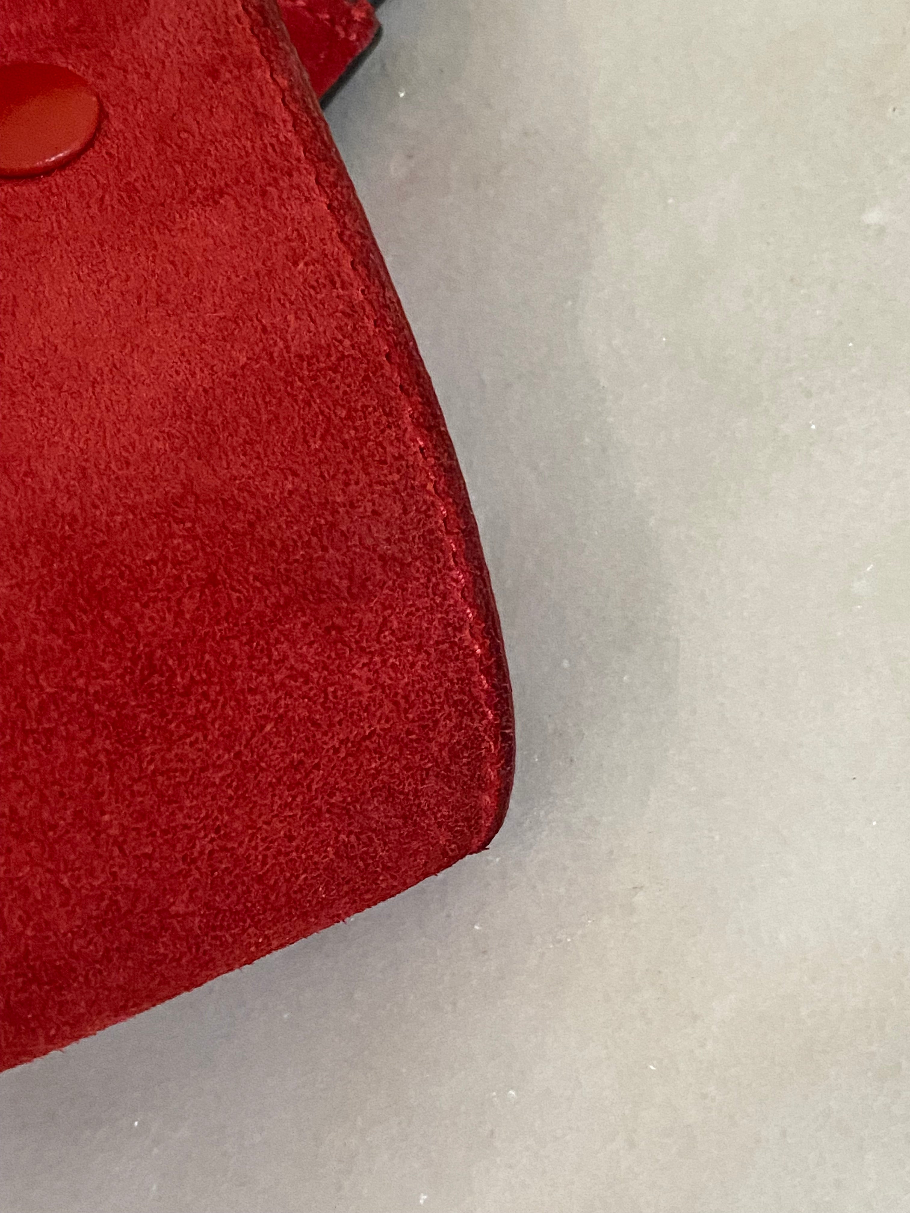 Celine Red Trapeze Top Handle Bag-handbag-Celine-The Closet Egypt