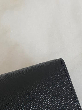 YSL Black Uptown Clutch-Clutch-YSL-The Closet Egypt