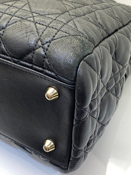 Christian Dior Black Soft Shopping Bag-handbag-Christian Dior-The Closet Egypt