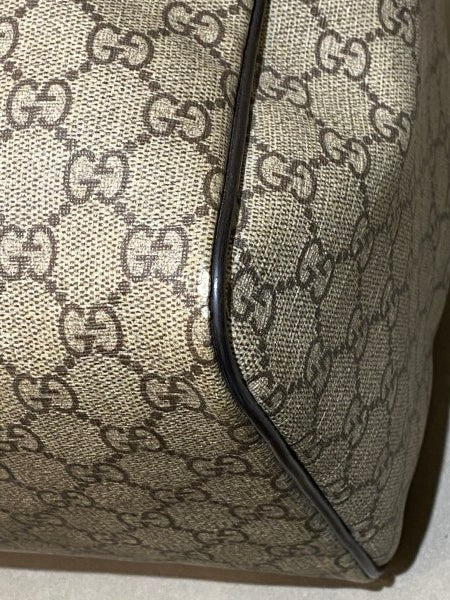 Gucci Bicolor GG Supreme Tattoo Print Joy Boston Medium Bag-handbag-Gucci-The Closet Egypt