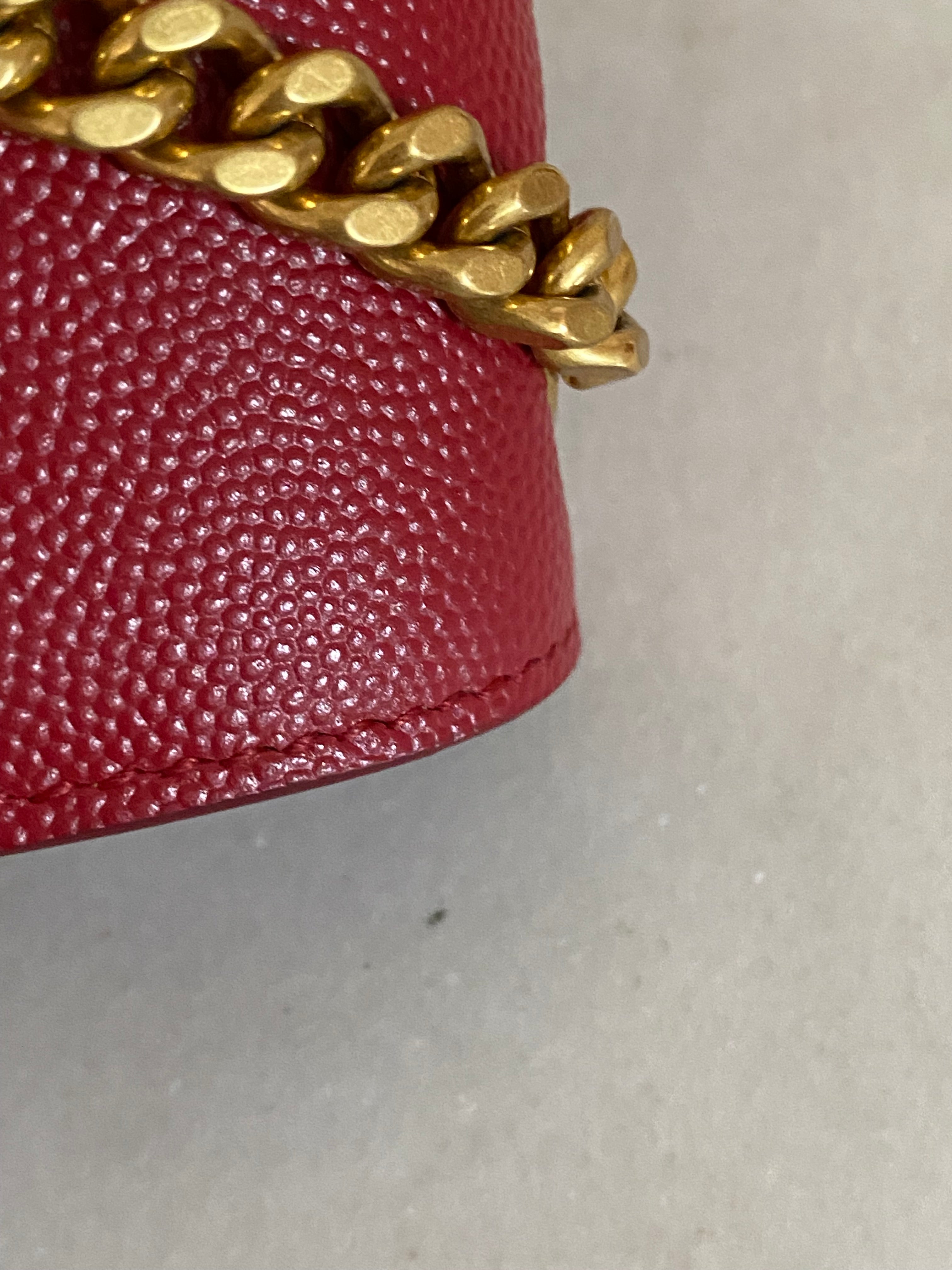 YSL Red Small Kate Chain Crossbody Bag-handbag-YSL-The Closet Egypt