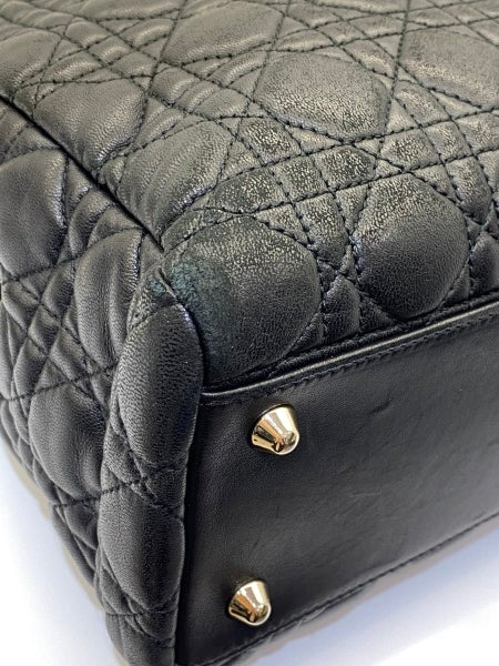 Christian Dior Black Soft Shopping Bag-handbag-Christian Dior-The Closet Egypt