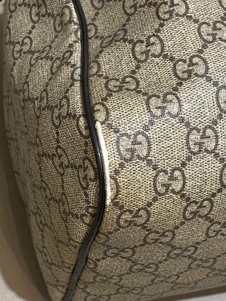 Gucci Bicolor GG Supreme Tattoo Print Joy Boston Medium Bag-handbag-Gucci-The Closet Egypt