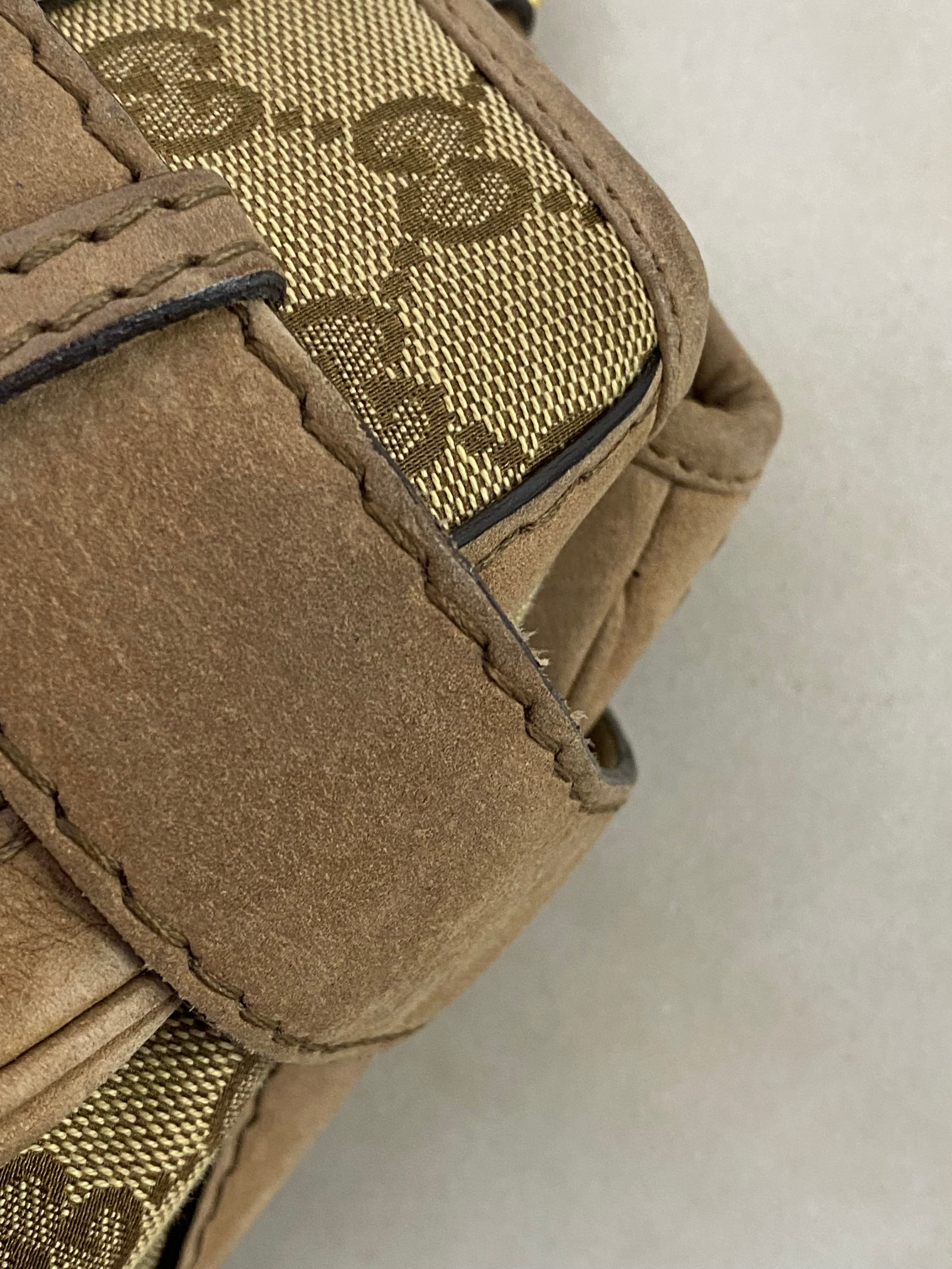 Gucci Bicolor Running Tote Bag W/ Bag Charm-handbag-Gucci-The Closet Egypt