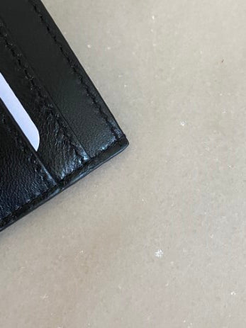 YSL Black Card Holder-Card Holder-YSL-The Closet Egypt