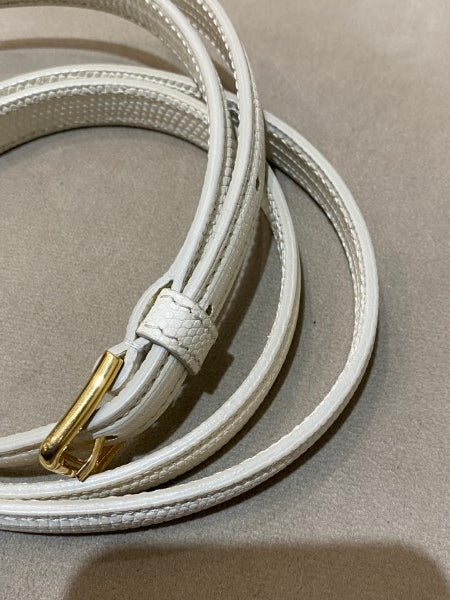 Dolce & Gabbana White Iguana Print Crystal Sicily Medium Bag-handbag-Dolce & Gabbana-The Closet Egypt