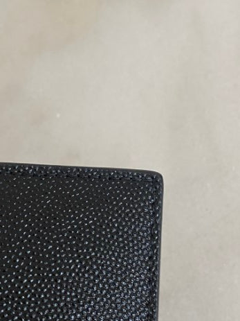 YSL Black Uptown Clutch-Clutch-YSL-The Closet Egypt