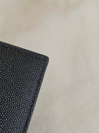 YSL Black Uptown Clutch-Clutch-YSL-The Closet Egypt