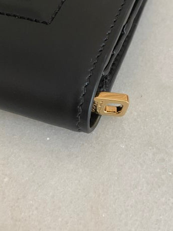 Dolce & Gabbana Black DG Logo Women Small Wallet-wallet-Dolce & Gabbana-The Closet Egypt