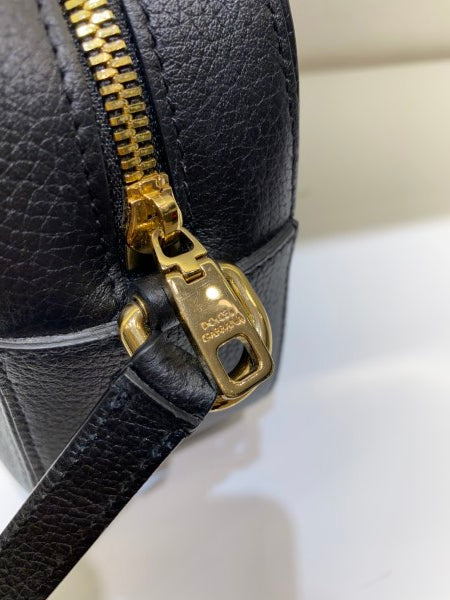 Dolce & Gabbana Black Glam Crossbody Bag-handbag-Dolce & Gabbana-The Closet Egypt