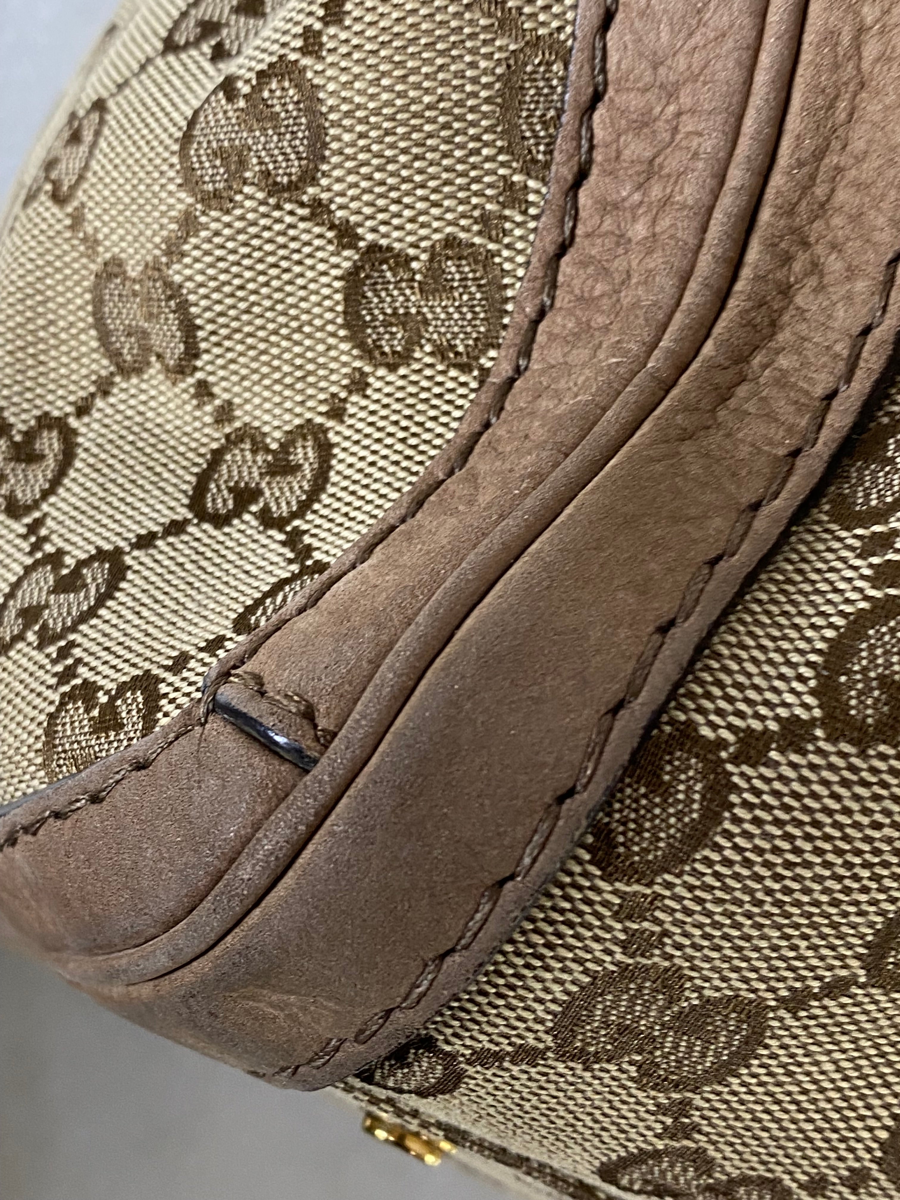 Gucci Bicolor Running Tote Bag W/ Bag Charm-handbag-Gucci-The Closet Egypt