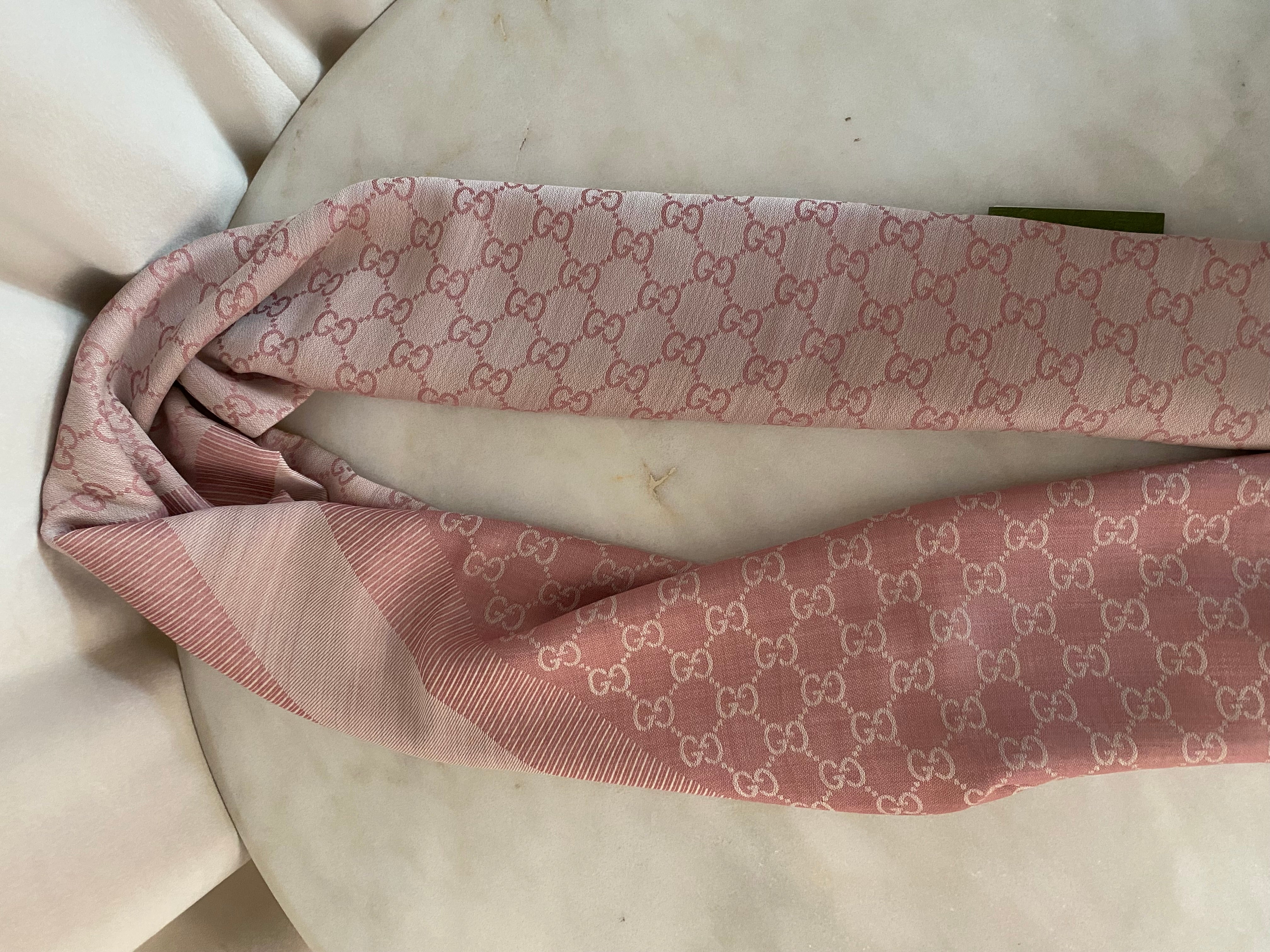 Gucci Bicolor GG Scarf