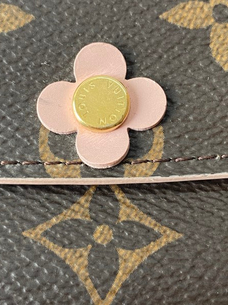 Louis Vuitton Rose Ballerina Emilie Bloom Flower Wallet-wallet-Louis Vuitton-The Closet Egypt