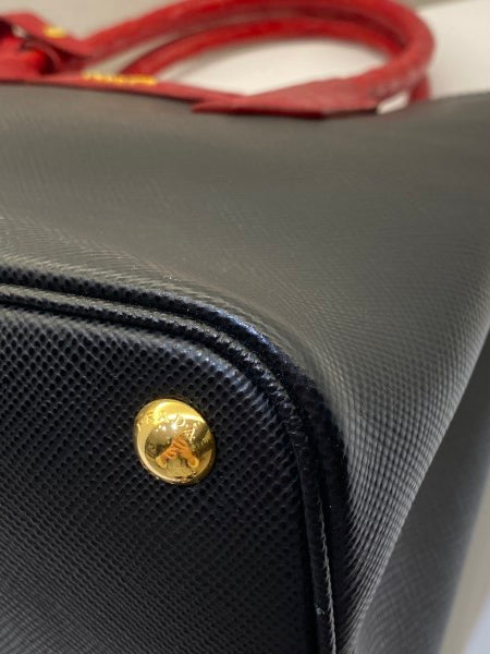 Prada Bicolor Galleria Tote Bag-handbag-Prada-The Closet Egypt