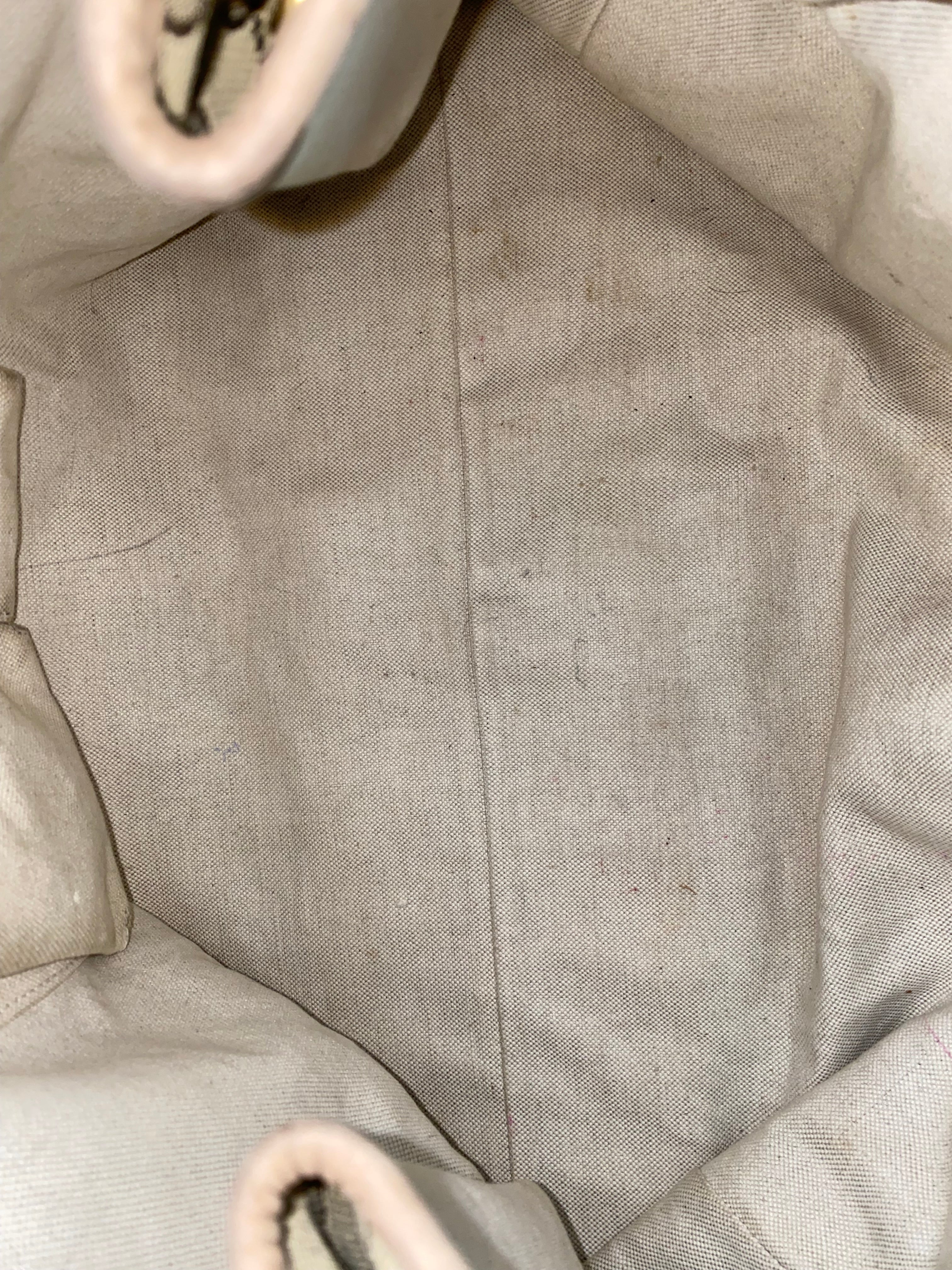 Gucci Bicolor Running Tote Bag W/ Bag Charm-handbag-Gucci-The Closet Egypt