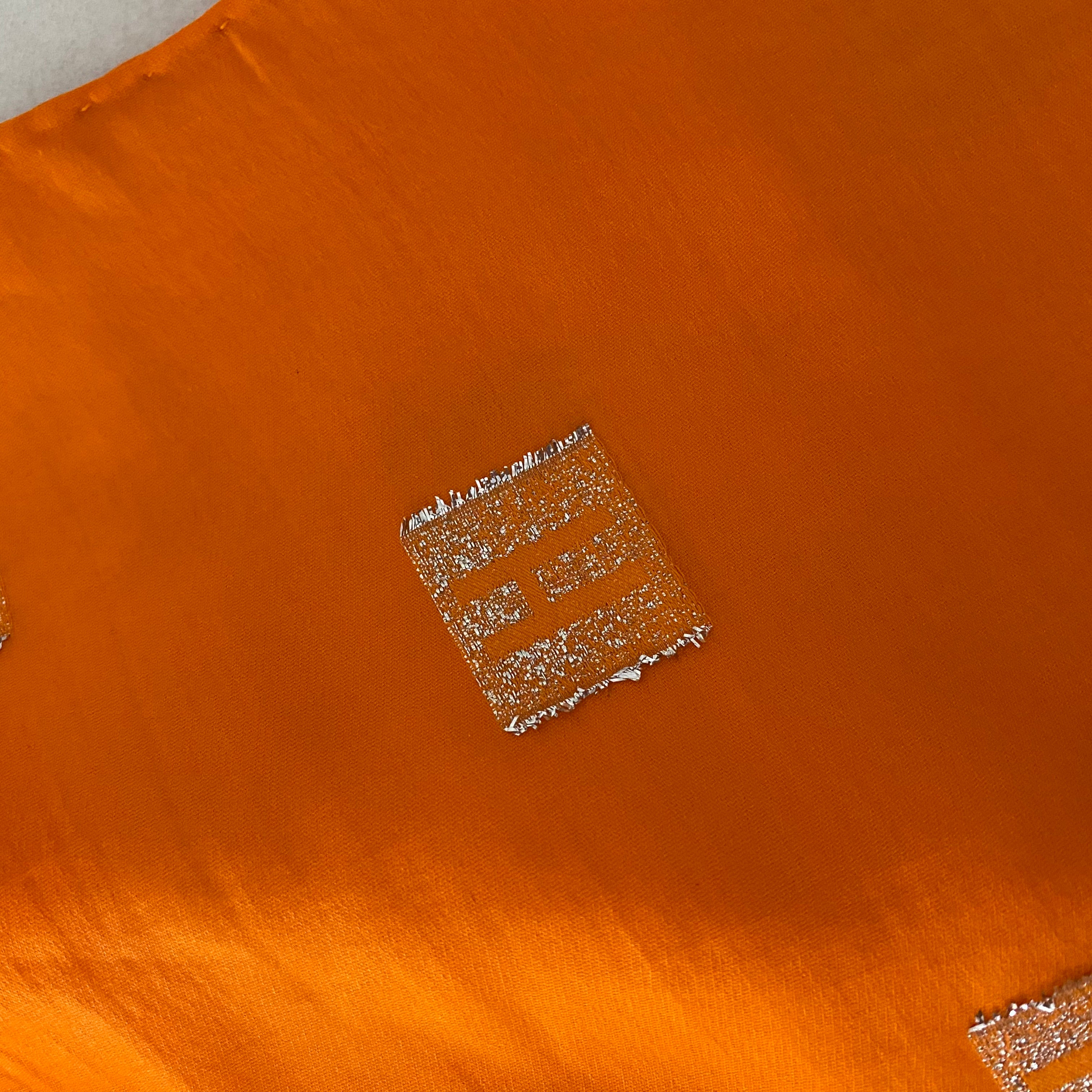 Hermes Bicolor Cotton-Silk Long Scarf-Scarf-Hermes-The Closet Egypt