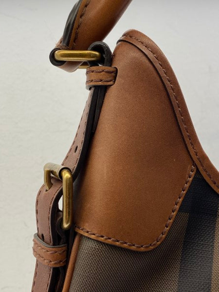 Burberry Camel House Check Hobo Bag-handbag-Burberry-The Closet Egypt