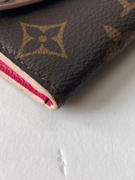 Louis Vuitton Rose Ballerina Emilie Bloom Flower Wallet-wallet-Louis Vuitton-The Closet Egypt