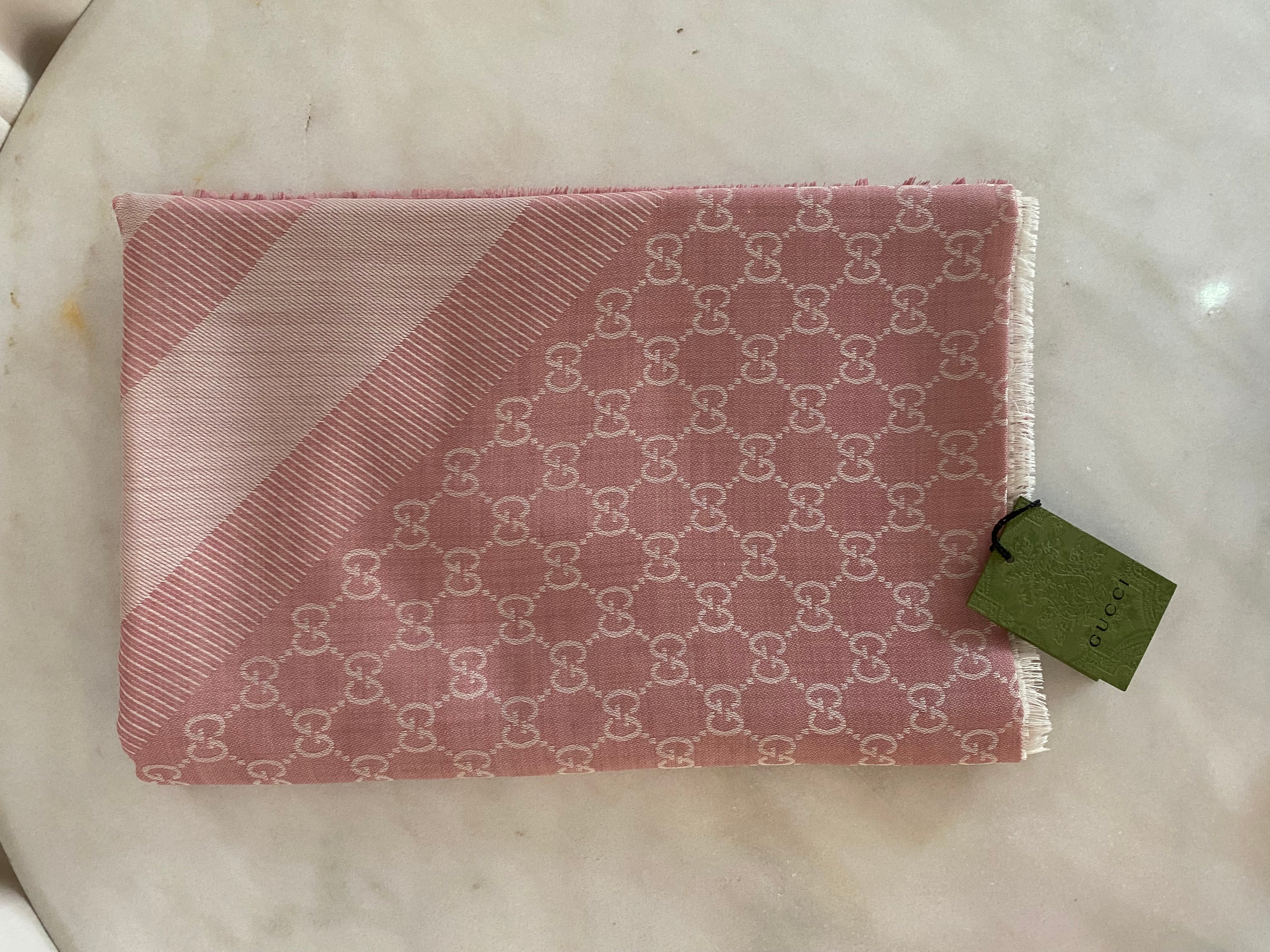 Gucci Bicolor GG Scarf